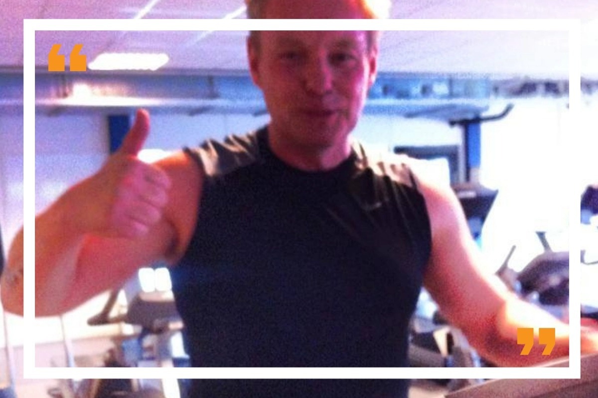 Personal Training in Den Haag Testimonial Ronald leLarge
