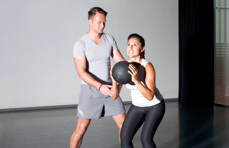 Personal training man en vrouw